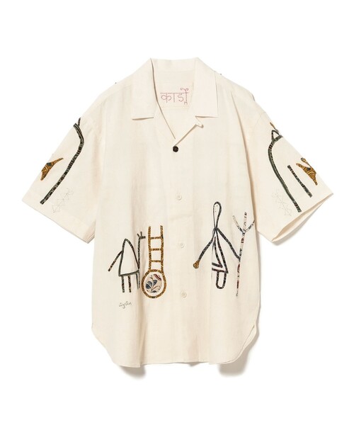 fennica(フェニカ)の「KARDO / RONEN Over Sized Camp Collar Shirt シャツ(シャツ/ブラウス・メンズ・ナチュラル・MEDIUM)」の1枚目の写真
