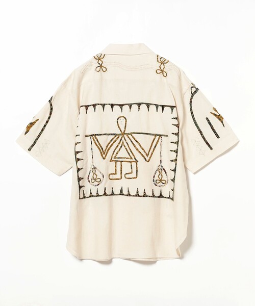 fennica(フェニカ)の「KARDO / RONEN Over Sized Camp Collar Shirt シャツ(シャツ/ブラウス・メンズ・ナチュラル・MEDIUM)」の7枚目の写真