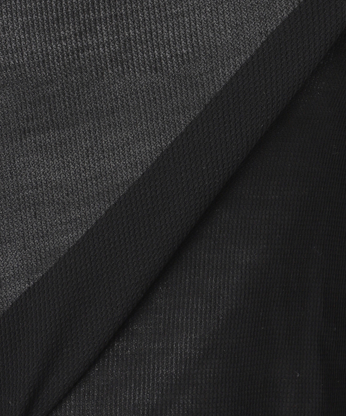 Deuxieme Classe（ドゥーズィエムクラス）の「*New Sheer Waffle Tシャツ（Tシャツ/カットソー・レディース・ホワイト/ブラック・FREE）」の5枚目の写真