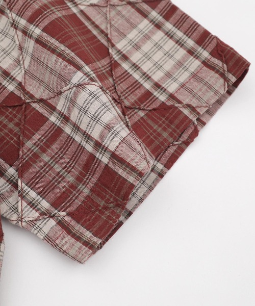 aimoha(アイモハ)の「ヴィンテージチェックシャツ (SS)(シャツ/ブラウス・メンズ・ネイビー/レッド・MEDIUM/LARGE)」の10枚目の写真