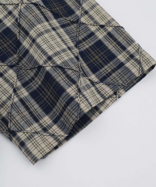 aimoha(アイモハ)の「ヴィンテージチェックシャツ (SS)(シャツ/ブラウス・メンズ・ネイビー/レッド・MEDIUM/LARGE)」の6枚目の写真