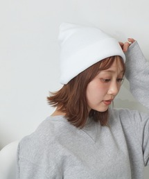 WARAIJOGO（ワライジョウゴ）の「【WARAIJOGO】EK326/シンプルカラーニット帽/ニットキャップ(NEZ)（ニットキャップ/ビーニー）」