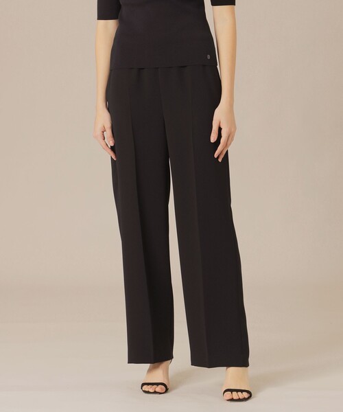 MACKINTOSH LONDON（マッキントッシュ ロンドン）の「ソアパールコンパクトパンツ（その他パンツ・レディース・ブラック/ダークブラウン・36/38/40）」の2枚目の写真