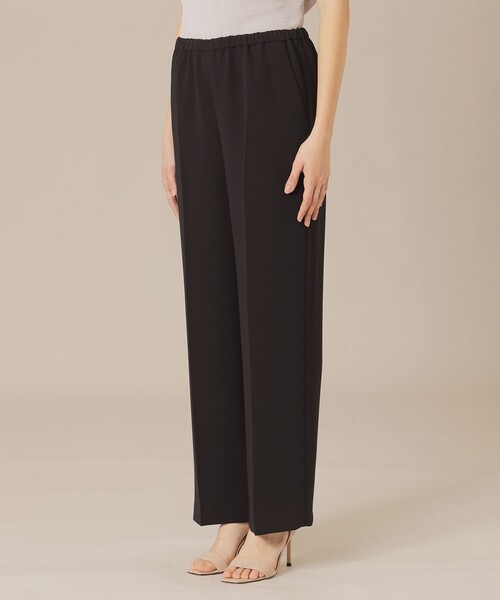 MACKINTOSH LONDON（マッキントッシュ ロンドン）の「ソアパールコンパクトパンツ（その他パンツ・レディース・ブラック/ダークブラウン・36/38/40）」の4枚目の写真