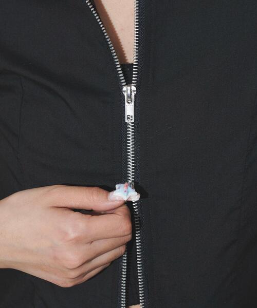 dispark（ディスパーク）の「DISPARK/ナンバリングZIPシャツ（シャツ/ブラウス・レディース・ブラック/その他1・FREE）」の17枚目の写真