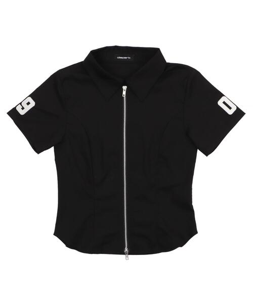 dispark（ディスパーク）の「DISPARK/ナンバリングZIPシャツ（シャツ/ブラウス・レディース・ブラック/その他1・FREE）」の8枚目の写真