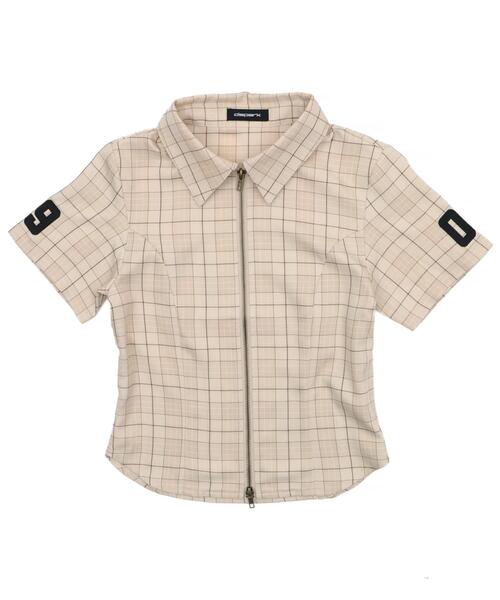 dispark（ディスパーク）の「DISPARK/ナンバリングZIPシャツ（シャツ/ブラウス・レディース・ブラック/その他1・FREE）」の9枚目の写真