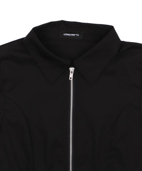 dispark（ディスパーク）の「DISPARK/ナンバリングZIPシャツ（シャツ/ブラウス・レディース・ブラック/その他1・FREE）」の11枚目の写真
