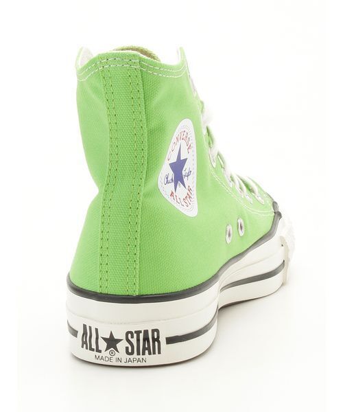 CONVERSE(コンバース)の「【CONVERSE】CANVAS ALL STAR J HI(スニーカー・レディース・ライム・23cm/23.5cm/24cm/24.5cm)」の3枚目の写真