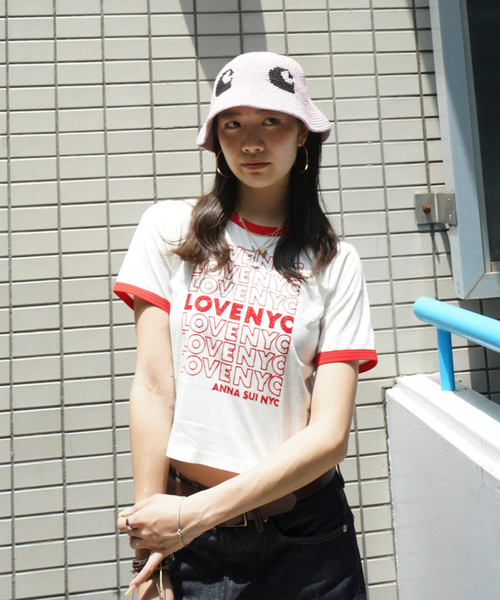 セール】ANNA SUI NYC/アナスイエヌワイシー/フロッキーTシャツ
