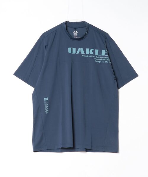 OAKLEY（オークリー）の「オークリー  OAKLEY TECH COLD SQUARE MOCK（ポロシャツ・メンズ・グリーン/ホワイト/ネイビー・3L/LL/L/M）」の3枚目の写真