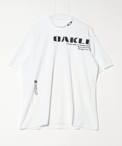 OAKLEY（オークリー）の「オークリー  OAKLEY TECH COLD SQUARE MOCK（ポロシャツ・メンズ・グリーン/ホワイト/ネイビー・3L/LL/L/M）」の2枚目の写真