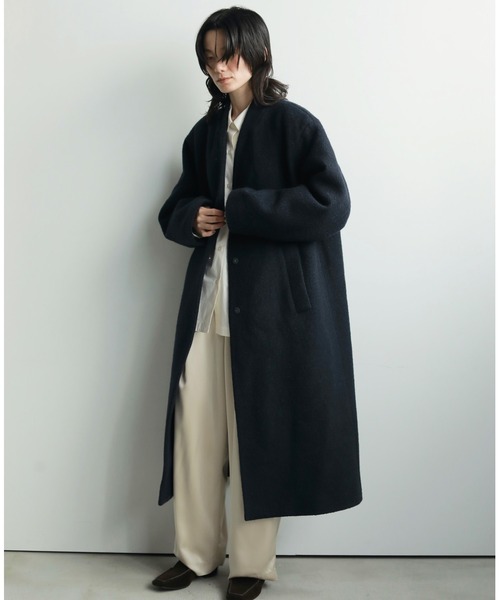 ジャケット・アウター collarless cocoon jacket ànuke online store（アンヌーク） / Collarless Cocoon