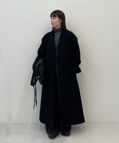 ジャケット・アウター collarless cocoon jacket ànuke online store（アンヌーク） / Collarless Cocoon