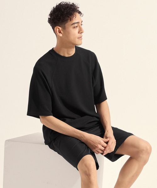 coca(coca)(コカ)の「エンボスワイドラグランTシャツ(Tシャツ/カットソー・メンズ・グリーン/ネイビー/ブラック/ライトグレー・L/XL/M)」の18枚目の写真