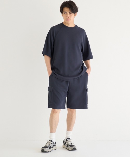coca(coca)(コカ)の「エンボスワイドラグランTシャツ(Tシャツ/カットソー・メンズ・グリーン/ネイビー/ブラック/ライトグレー・L/XL/M)」の19枚目の写真