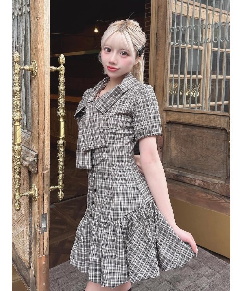Darich（ダーリッチ）の「ビッグリボンバルーンチェックミニ