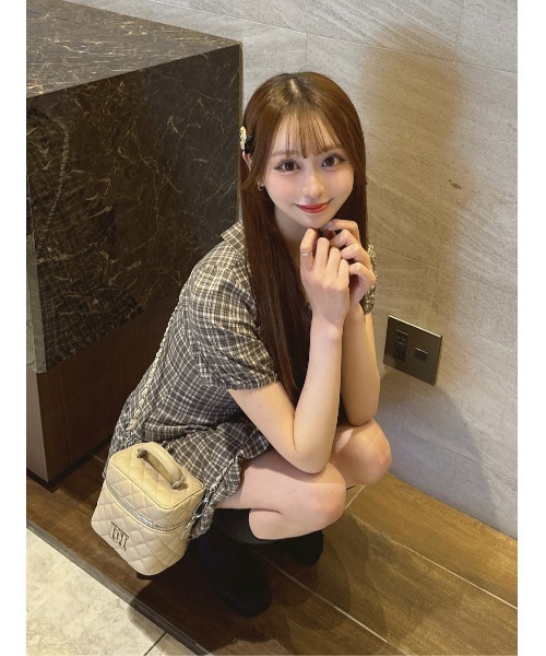 Darich（ダーリッチ）の「ビッグリボンバルーンチェックミニ