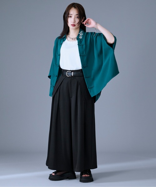 Ellno Loset(エルノロゼット)の「スタッズタンクトップ(タンクトップ・メンズ・オフホワイト/ブラック・SMALL/LARGE/MEDIUM)」の8枚目の写真