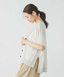 GLOBAL WORK | スッキレイさらさらカーディガン半袖/320425(カーディガン/ボレロ)