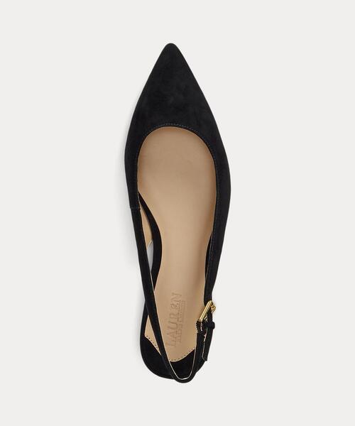 【Saint Laurent】スエードザザバレエフラット Saint Laurent Zaza Ballet Flats | Harrods US