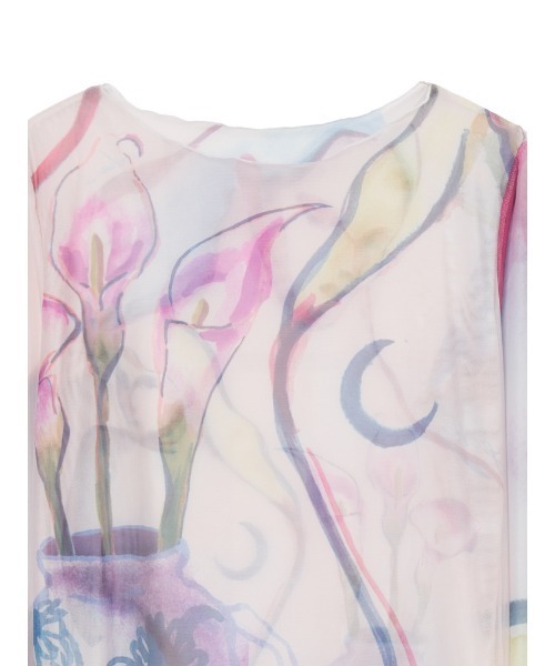 sahara×YOLK Sheer Top（Tシャツ/カットソー）｜sahara（サハラ