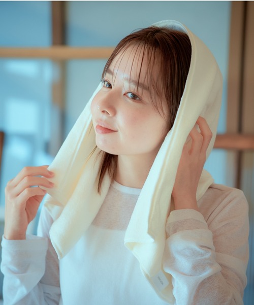 REBALANCE(リバランス)の「Mofuwa マイクロファイバーバスタオル 1枚 Daily(タオル・メンズ・ナチュラル/セージグリーン/ベビーピンク/アクア/ブルー系その他/ダークグレー/スモークグレー/ホワイト系その他・ONE SIZE)」の2枚目の写真