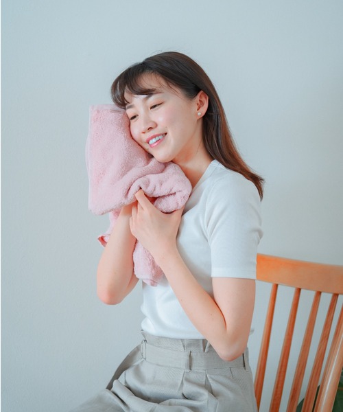 REBALANCE(リバランス)の「Mofuwa マイクロファイバーバスタオル 1枚 Daily(タオル・メンズ・ナチュラル/セージグリーン/ベビーピンク/アクア/ブルー系その他/ダークグレー/スモークグレー/ホワイト系その他・ONE SIZE)」の8枚目の写真