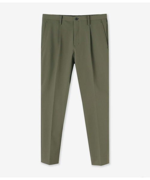 junhashimoto(ジュンハシモト)の「FORMAL PANTS(スラックス・メンズ・ブラック/カーキ・4/3/5/2)」の1枚目の写真