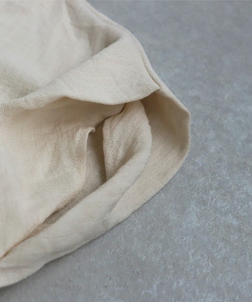 antiqua（アンティカ）の「リネンタッチワンピース（シャツワンピース・レディース・ナチュラル/ブラック・P/R）」の21枚目の写真