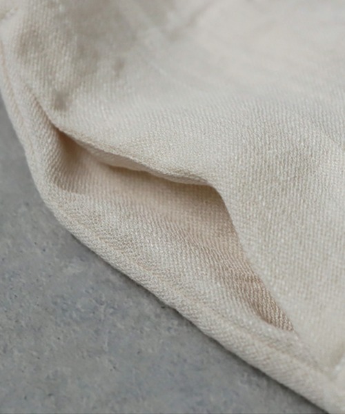 antiqua（アンティカ）の「リネンタッチワンピース（シャツワンピース・レディース・ナチュラル/ブラック・P/R）」の22枚目の写真