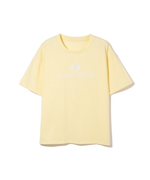 ketty(ケティ)の「ツヤ刺繍Tシャツ≪洗濯機で洗える≫(Tシャツ/カットソー・レディース・ホワイト/イエロー・M)」の22枚目の写真