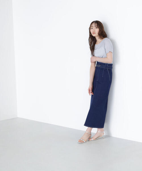 NATURAL BEAUTY BASIC(ナチュラルビューティーベーシック)の「◇ラメボートネックカットソー(Tシャツ/カットソー・レディース・ピンク/グレー/ダークブラウン・FREE)」の11枚目の写真