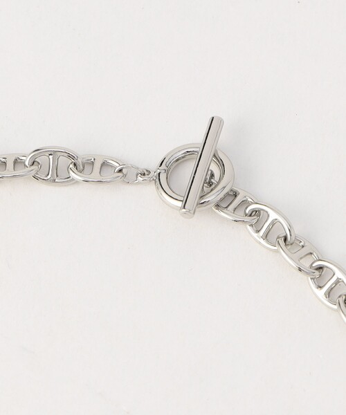 FREAK'S STORE（フリークスストア）の「ネコメ チェーン ハートネックレス/ハート マンテルネックレス（ネックレス・レディース・ブラック/ホワイト/レッド・ONE SIZE）」の5枚目の写真