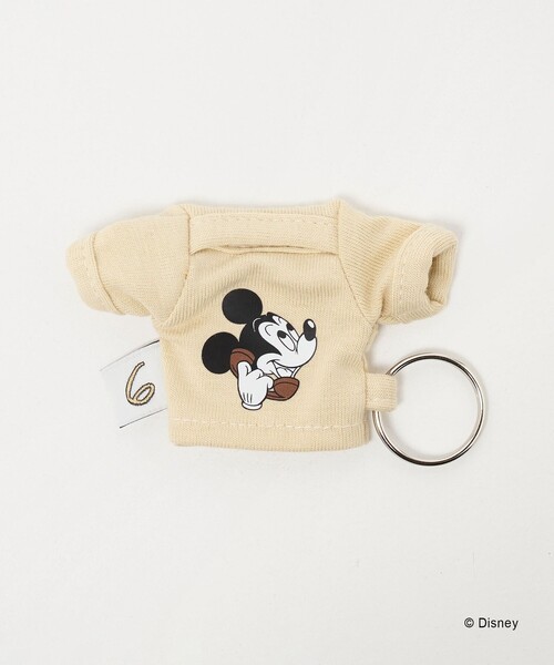 今期6ビューティーアンドユース　ミッキーTシャツ BEAUTY&YOUTH UNITED ARROWS｜<6(ROKU)>MICKEY/Tシャツ
