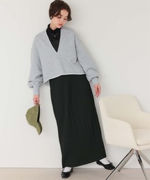 セルフカットロングIラインスカート