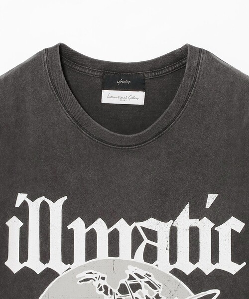 別注】U/MUSIC × IG / UNDERSONG Nas ソリッド グラフィック T