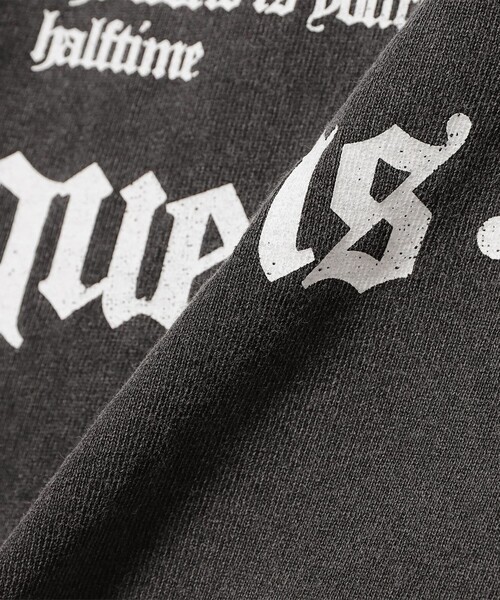 International Gallery BEAMS(インターナショナルギャラリービームス)の「【別注】U/MUSIC × IG / UNDERSONG Nas ソリッド グラフィック Tシャツ(Tシャツ/カットソー・メンズ・ブラック・S/M/L)」の6枚目の写真