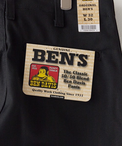 BEN DAVIS(ベンデイビス)の「BEN DAVIS/ベンデイビス ORIGINAL BEN'S PANTS ワークパンツ チノパン フリスコパンツ(チノパンツ・メンズ・ブラック・30 inch/32inch/34inch/36inch)」の9枚目の写真