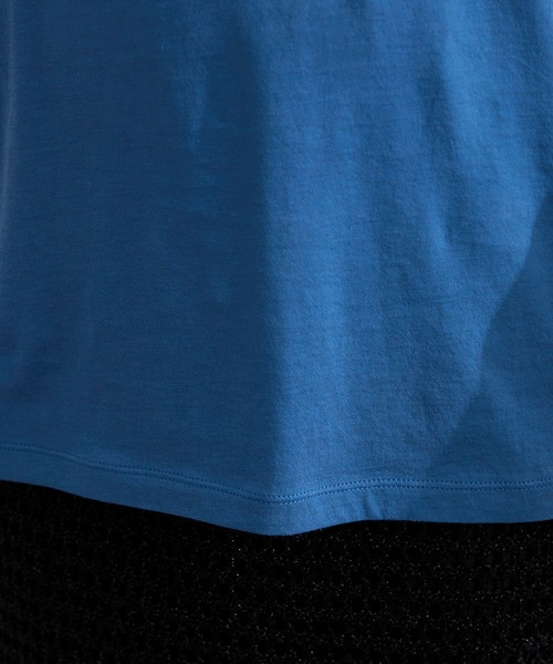 ROPE'（ロペ）の「ツイストフレンチスリーブTシャツ（Tシャツ/カットソー・レディース・ブラック/ブルー/ホワイト・FREE）」の9枚目の写真