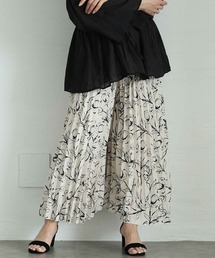 ガウチョパンツ」に該当するパンツ（ホワイト/白色系・ワイド