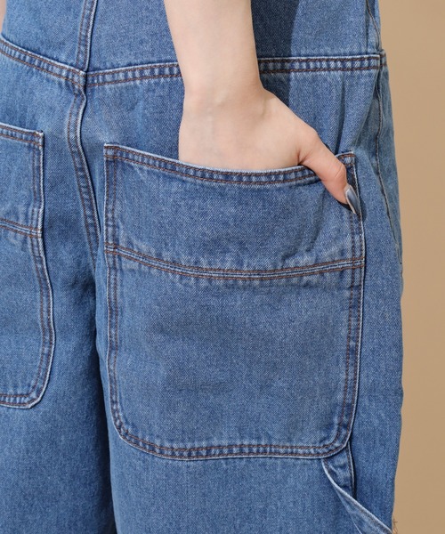 NERDY（ノルディ）の「ユニデニムバミューダパンツ（デニムパンツ・メンズ・ブラック/ブルー・L/M/S）」の11枚目の写真