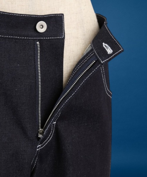 unrelaxing（アンリラクシング）の「ルーズフィットステッチデニム（デニムパンツ・メンズ・ネイビー・マルチサイズ）」の6枚目の写真