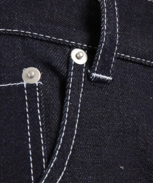 unrelaxing（アンリラクシング）の「ルーズフィットステッチデニム（デニムパンツ・メンズ・ネイビー・マルチサイズ）」の7枚目の写真