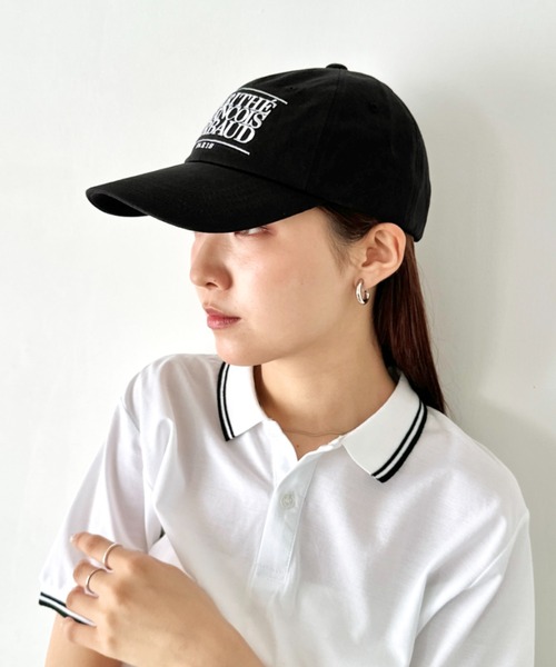 MARITHE + FRANCOIS GIRBAUD(マリテフランソワジルボー)の「MARITHE + FRANCOIS GIRBAUD(マリテフランソワジルボー)/ロゴ刺繍 キャップ 帽子/Marithe Cap(キャップ・レディース・ブルー/クリーム/ブラック/アイボリー/ベージュ/レッド/グリーン/ピンク/ネイビー・FREE)」の22枚目の写真