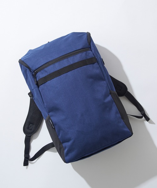 FORECAST（フォーキャスト）の「【FORECAST】バックパック リュックサック 30L 大容量 旅行 アウトドア キャンプ 通勤 通学 9125（バックパック/リュック・メンズ・ブラック/ネイビー・FREE）」の13枚目の写真