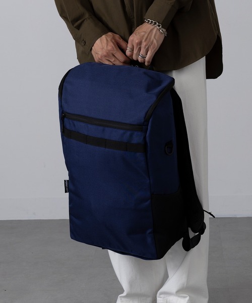 FORECAST（フォーキャスト）の「【FORECAST】バックパック リュックサック 30L 大容量 旅行 アウトドア キャンプ 通勤 通学 9125（バックパック/リュック・メンズ・ブラック/ネイビー・FREE）」の9枚目の写真
