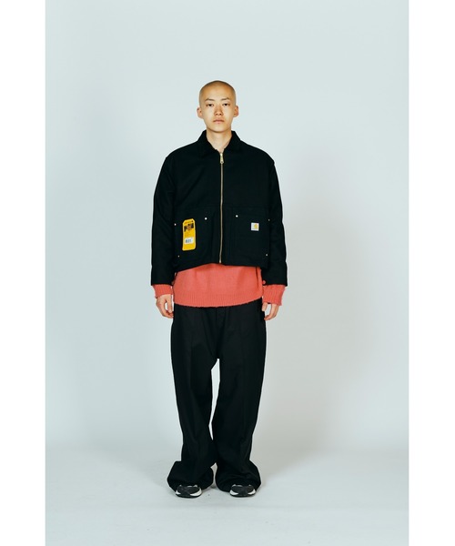 【入手困難】カーハート　リメイクジャケット　ブルゾン 短丈 楽天市場】カーハート CARHARTT アパレル ブルゾン M RLXDFIT