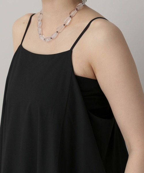 A part by（アパートバイ）の「バルーンキャミワンピース（ワンピース・レディース・ライトパープル/ブラック/カーキ・FREE）」の18枚目の写真