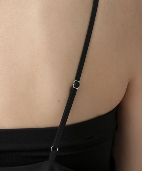 A part by（アパートバイ）の「バルーンキャミワンピース（ワンピース・レディース・ライトパープル/ブラック/カーキ・FREE）」の20枚目の写真